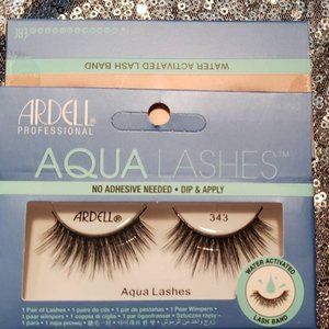 LOT OF 2 ARDELL AQUA LASHES# 343
